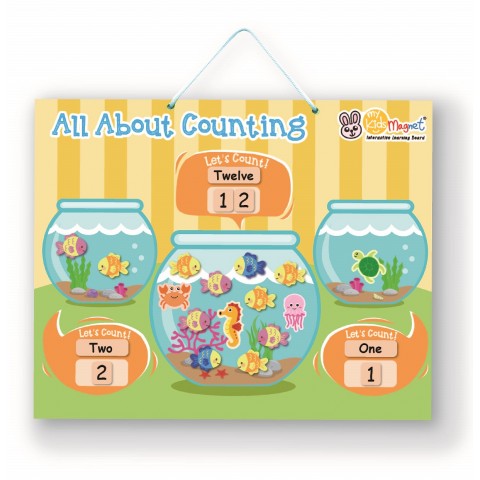 All About Counting (Aquarium) Magnetic Board
